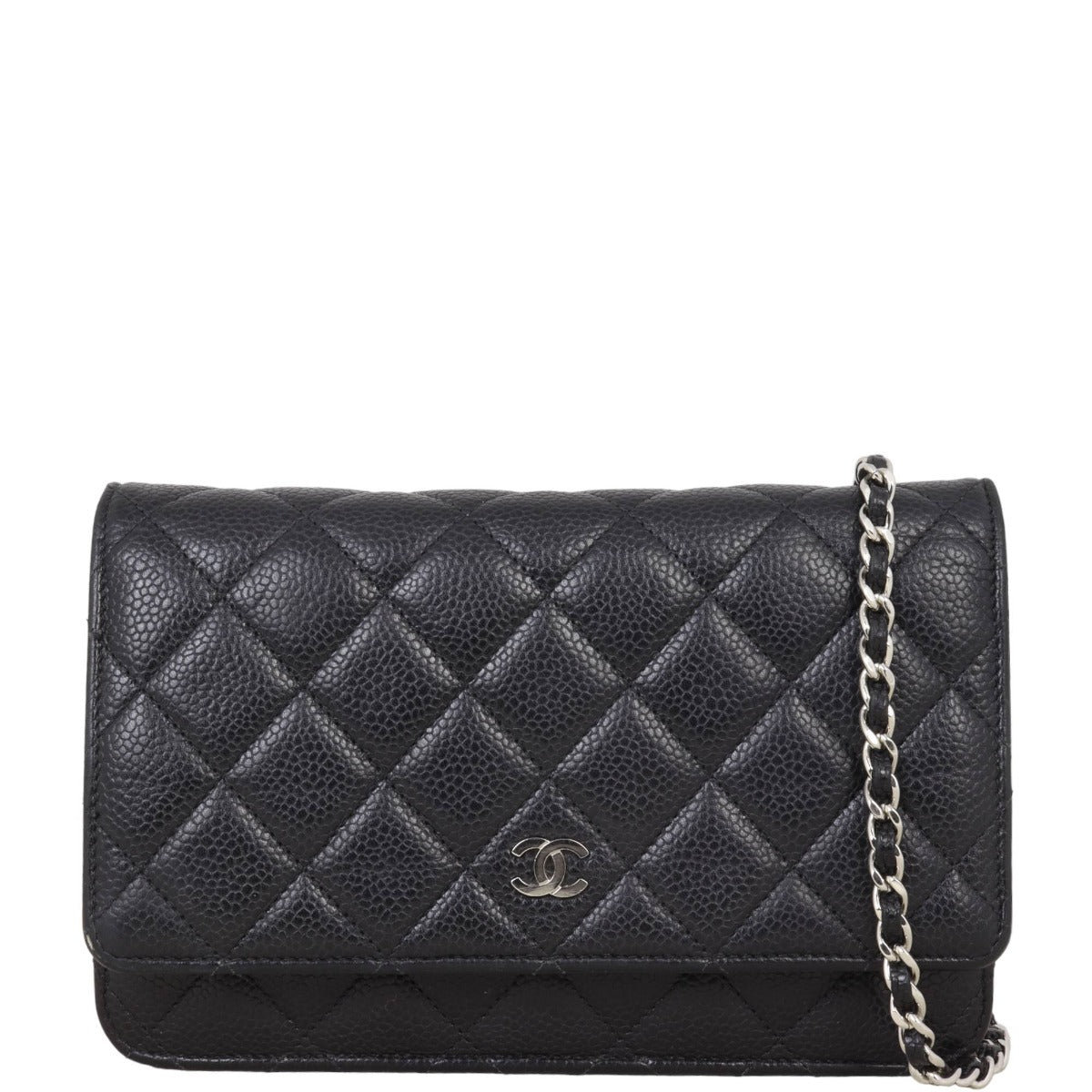 Chanel Classic Wallet on Chain | Silver Hardware