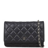 Chanel Classic Wallet on Chain | Silver Hardware