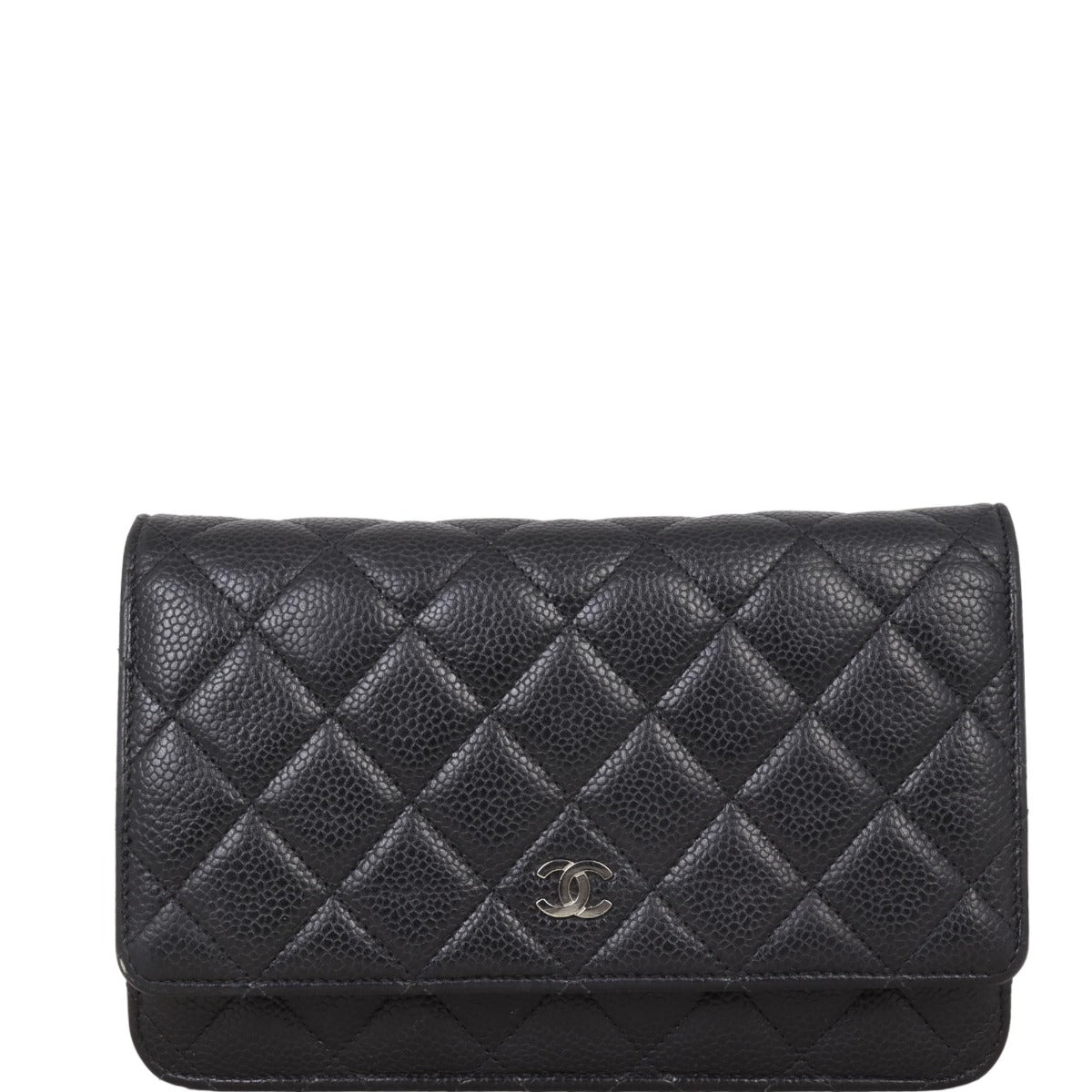 Chanel Classic Wallet on Chain | Silver Hardware