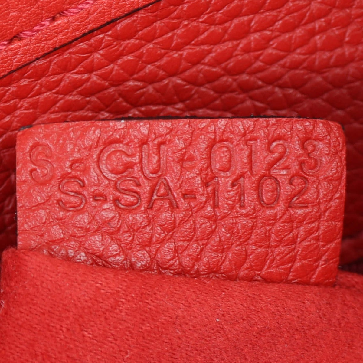 Celine Mini Luggage Tote (red) Date Code