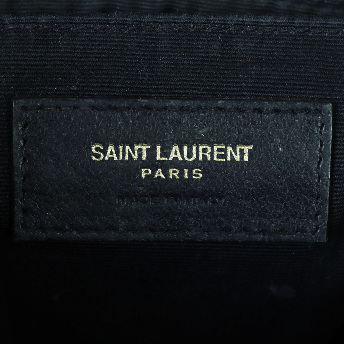 Saint Laurent Lou Camera Bag Interior Stamp
