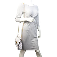 Valentino Rockstud Spike Medium Shoulder Bag Feathers