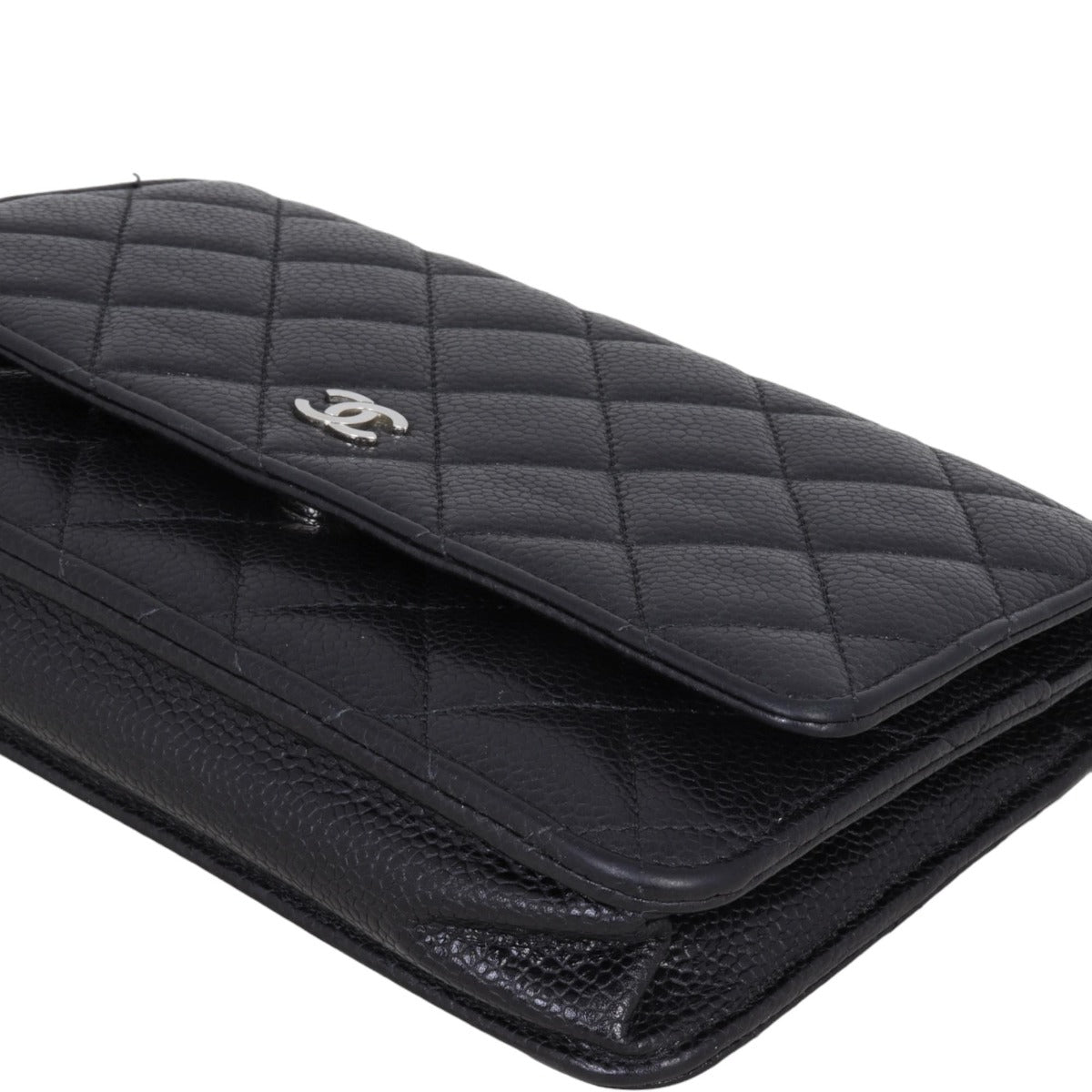 Chanel Classic Wallet on Chain | Silver Hardware