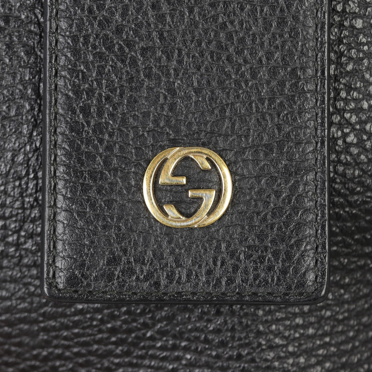 Gucci Swing Leather Tote Medium Hardware