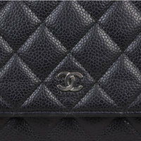 Chanel Classic Wallet on Chain | Silver Hardware