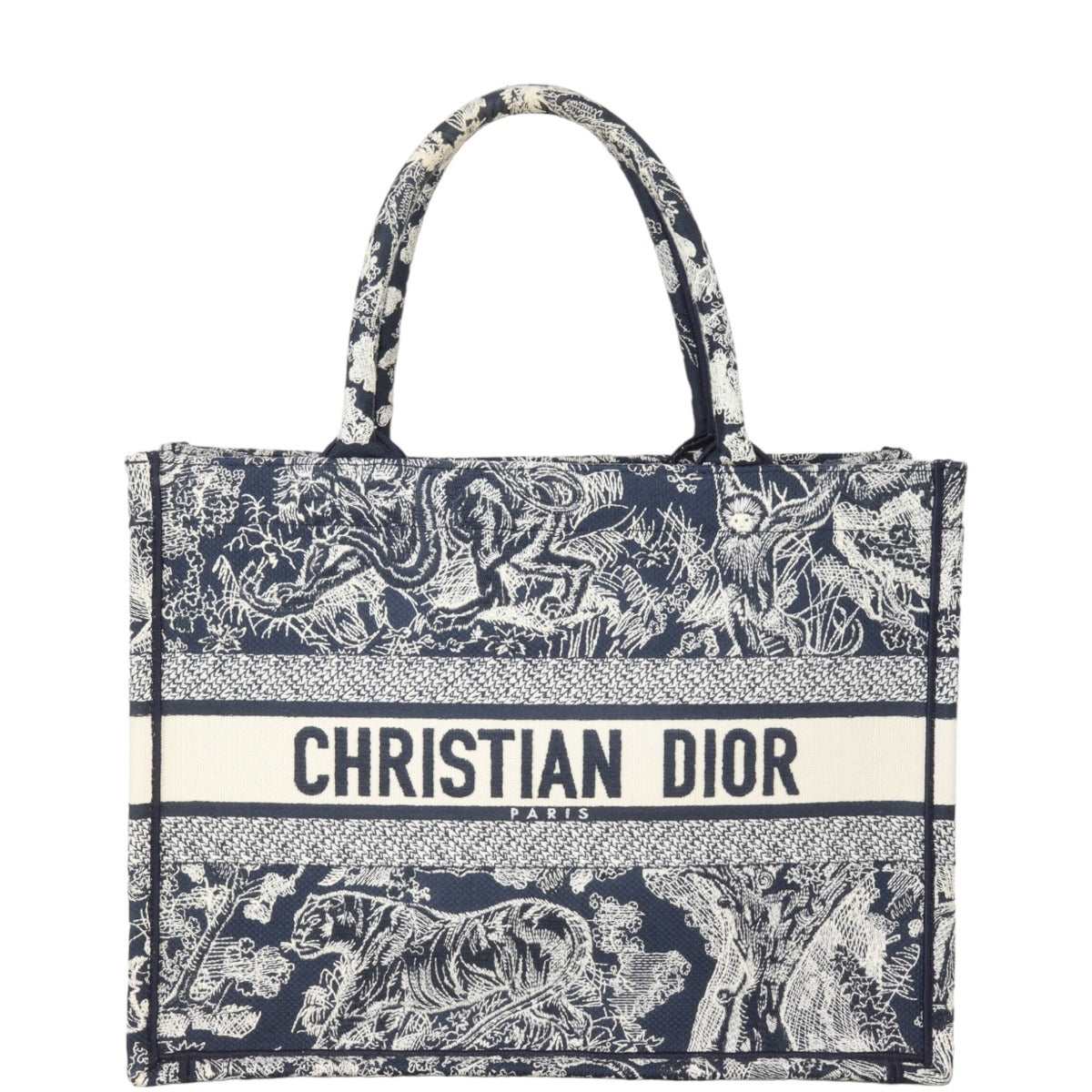 Dior Book Tote Medium Toile de Jouy Reverse