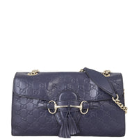 Gucci Emily Guccissima Chain Shoulder Bag