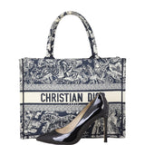 Dior Book Tote Medium Toile de Jouy Reverse