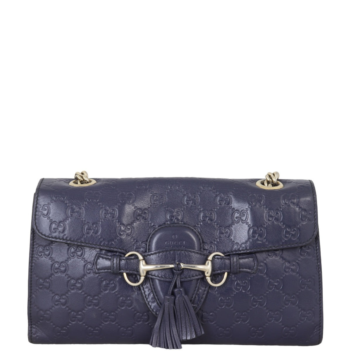 Gucci Emily Guccissima Chain Shoulder Bag