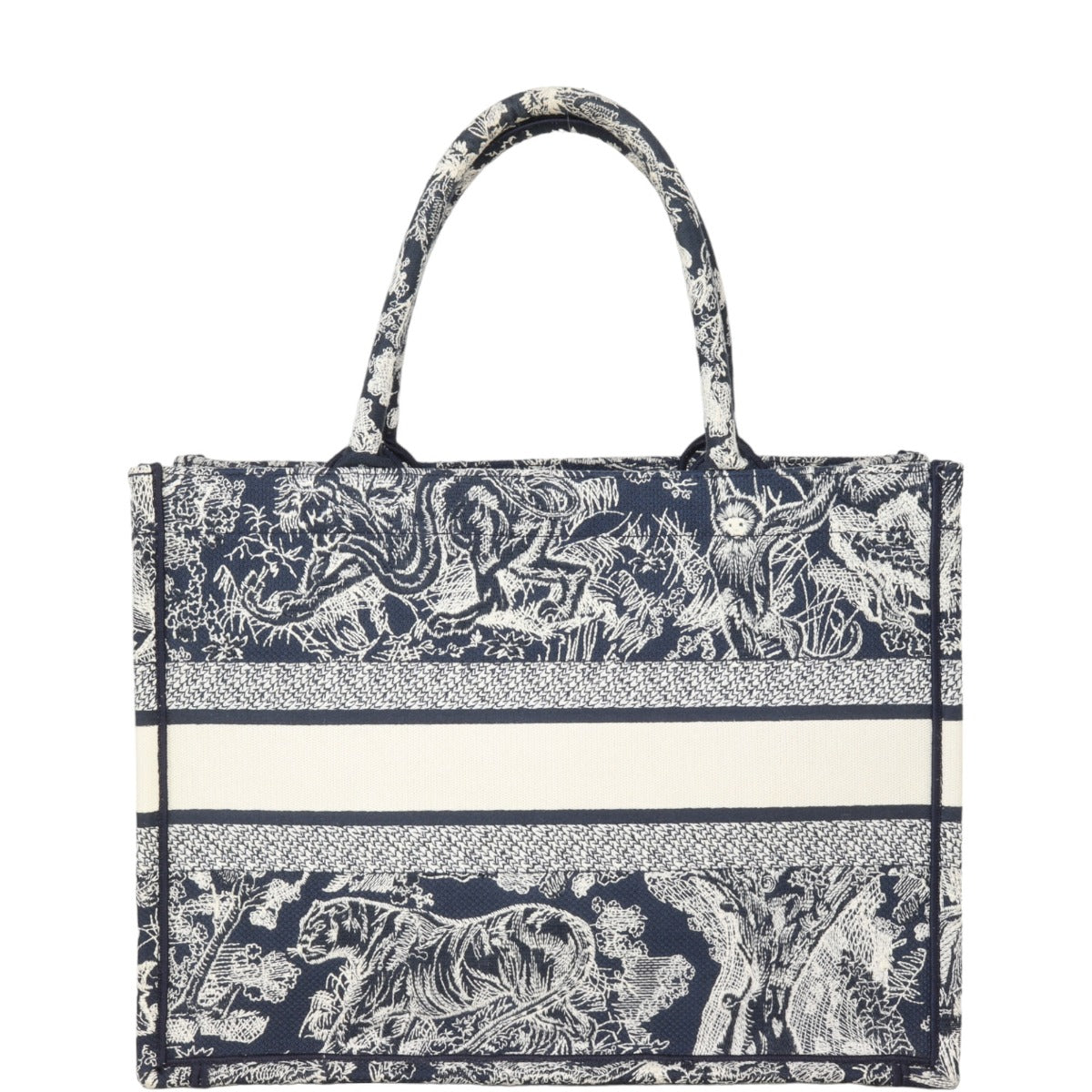 Dior Book Tote Medium Toile de Jouy Reverse