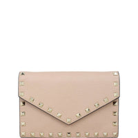 Valentino Rockstud Envelope Chain Wallet
