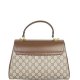 Gucci GG Supreme Horsebit 1955 Medium Top Handle Bag