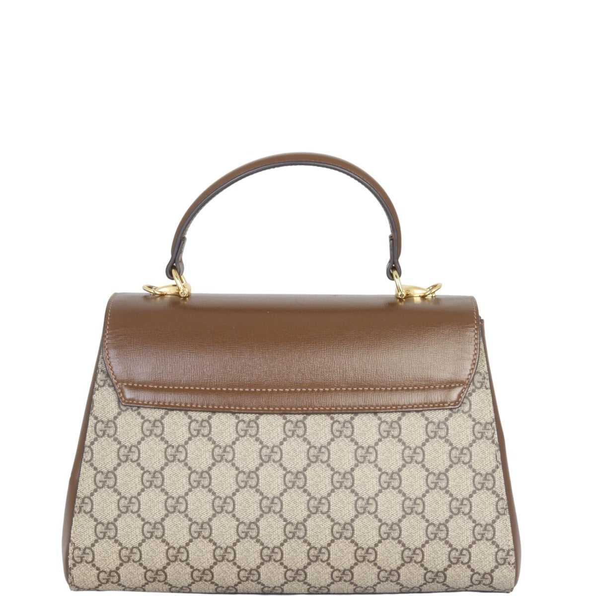 Gucci GG Supreme Horsebit 1955 Medium Top Handle Bag