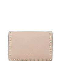 Valentino Rockstud Envelope Chain Wallet
