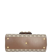 Gucci GG Supreme Horsebit 1955 Medium Top Handle Bag