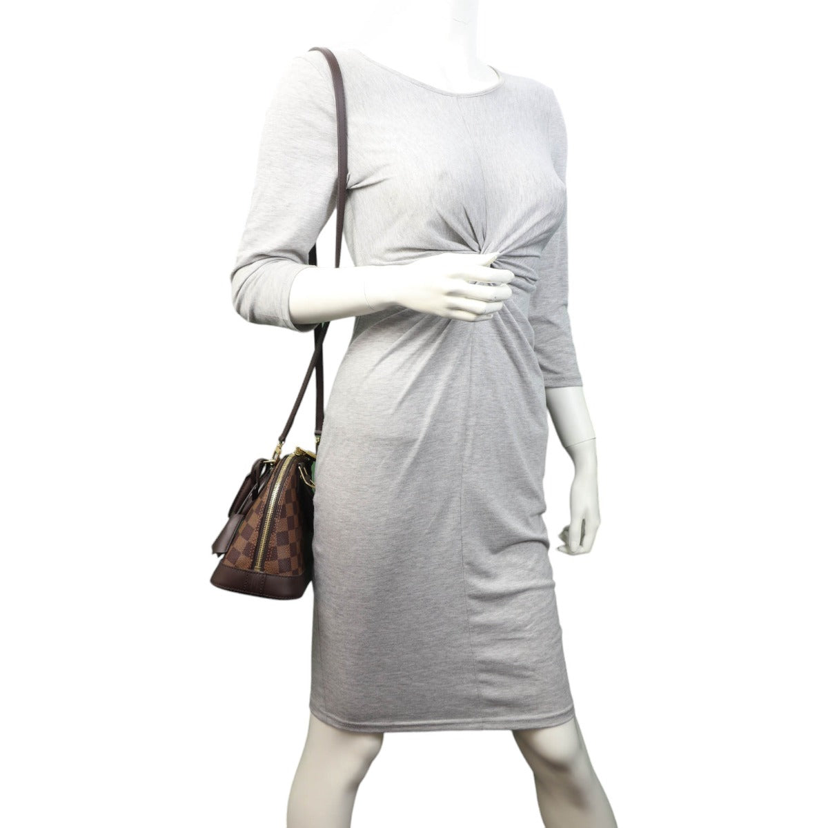 Louis Vuitton Alma BB Damier Ebene | Chocolate Brown Calfskin