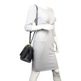 Prada Saffiano Lux Galleria Double Zip Tote Small