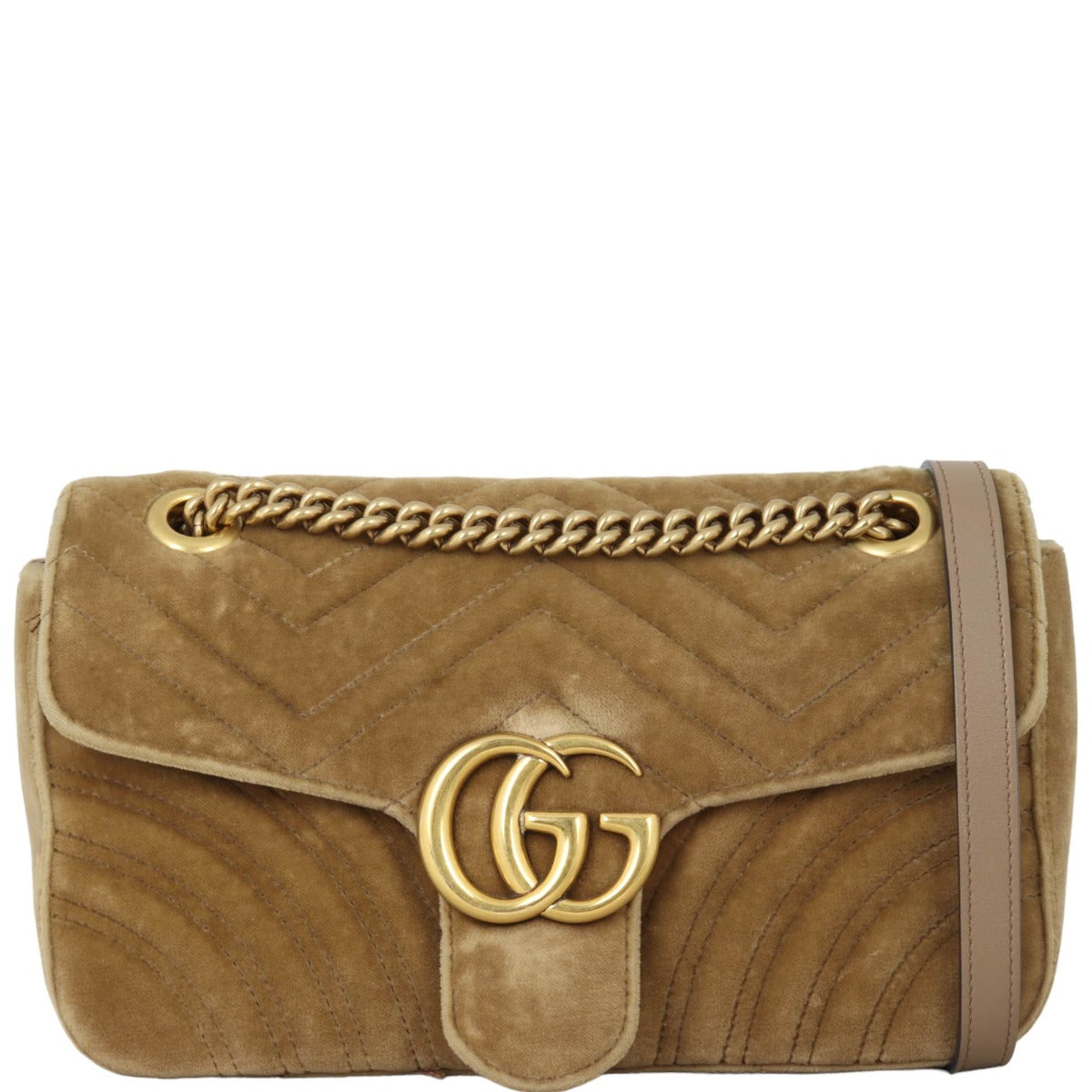 Gucci Marmont Velvet Small Shoulder Bag