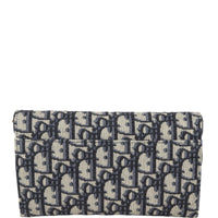 Dior Saddle Wallet on Chain Oblique