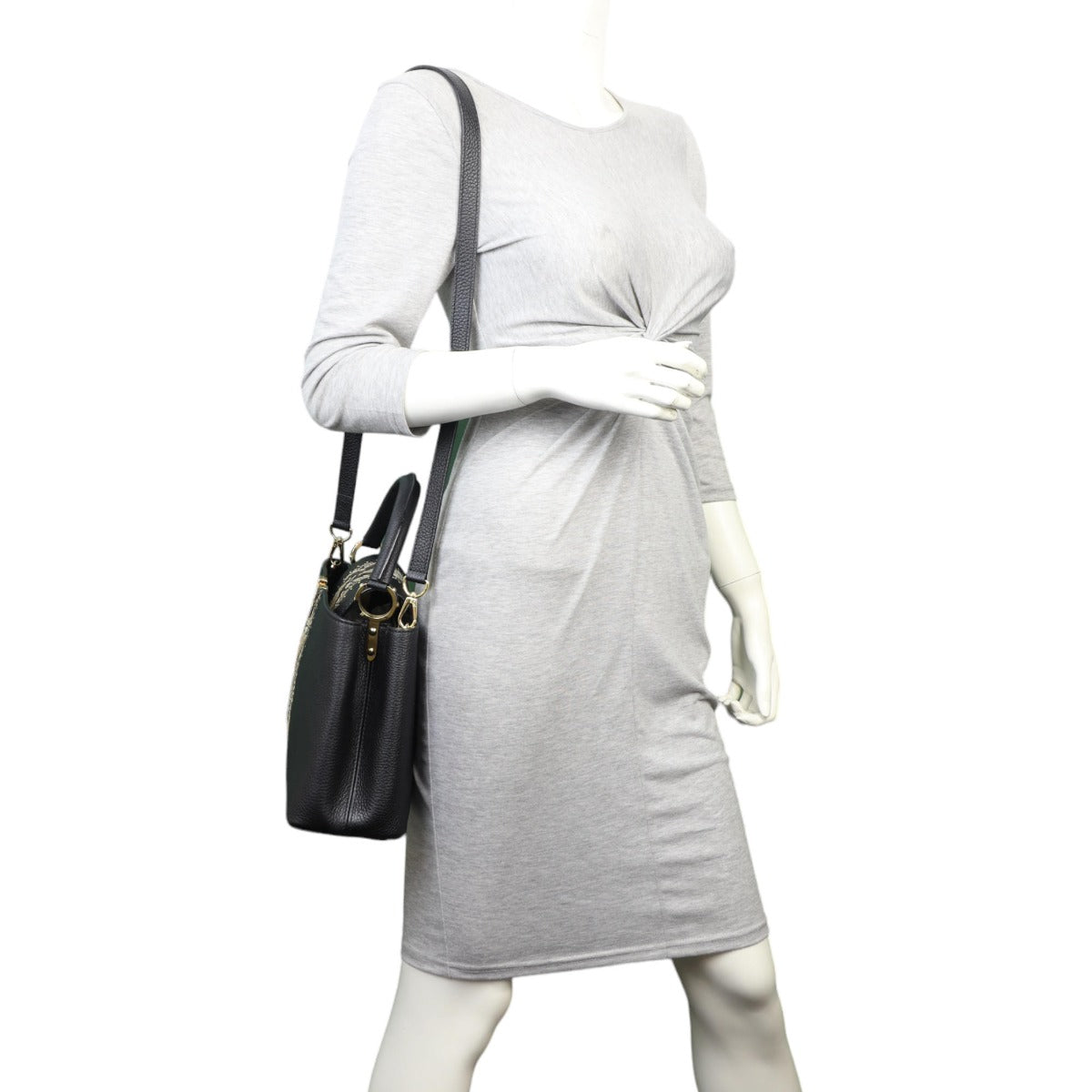 Louis Vuitton Capucines PM Python Studded