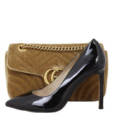 Gucci Marmont Velvet Small Shoulder Bag