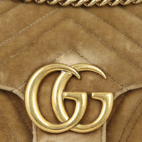 Gucci Marmont Velvet Small Shoulder Bag
