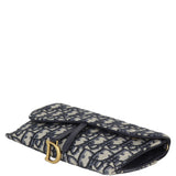 Dior Saddle Wallet on Chain Oblique
