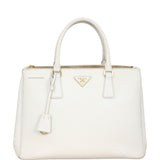 Prada Saffiano Lux Galleria Double Zip Tote Medium