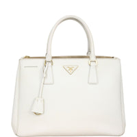 Prada Saffiano Lux Galleria Double Zip Tote Medium