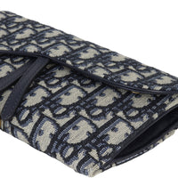 Dior Saddle Wallet on Chain Oblique