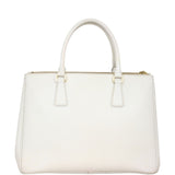 Prada Saffiano Lux Galleria Double Zip Tote Medium