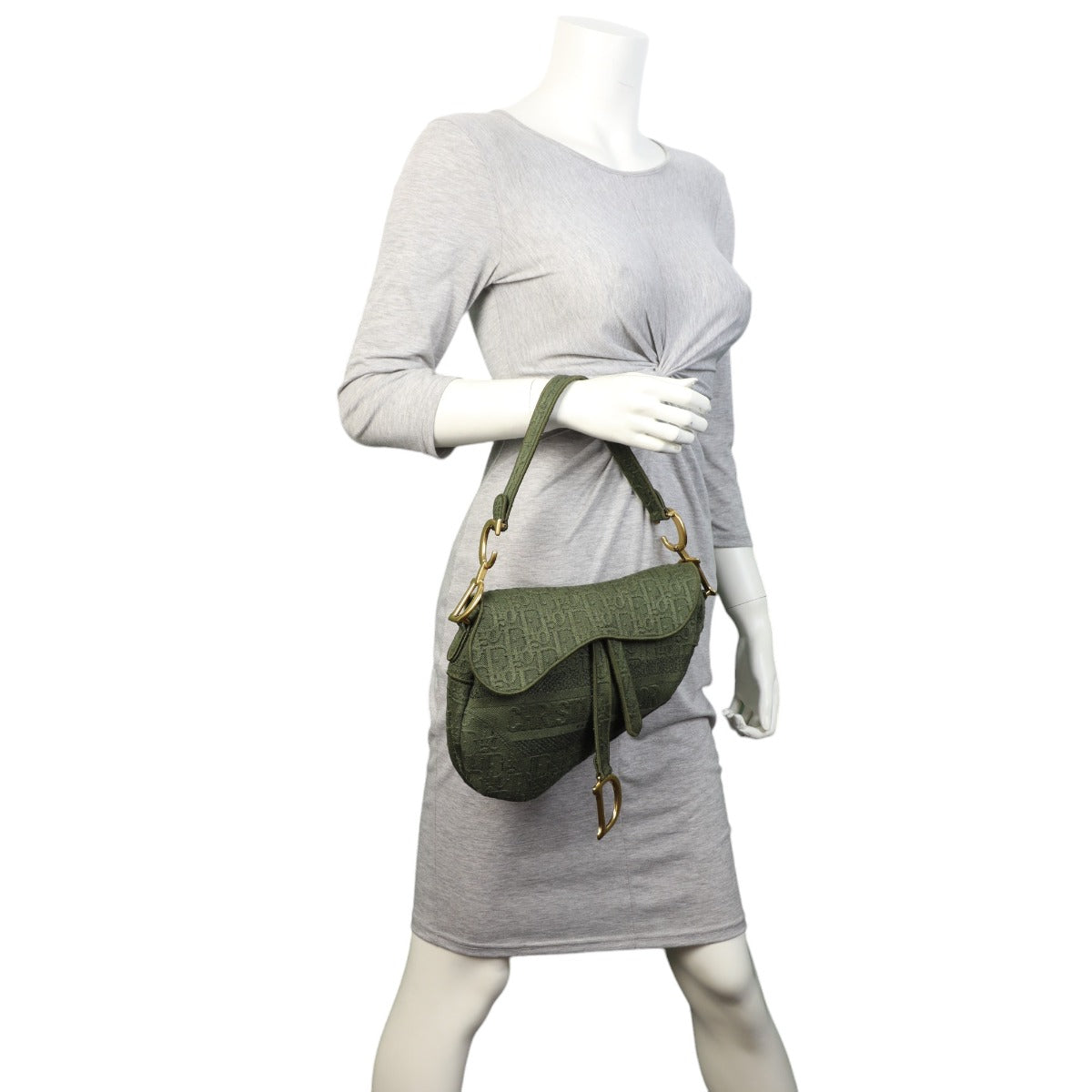 Dior Saddle Bag Oblique Embroidery