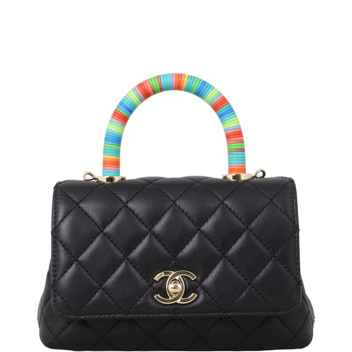 Chanel Coco Top Handle Extra Mini Bag