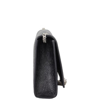 Saint Laurent Kate Tassel Medium Chain Bag Croc-Embossed