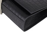 Saint Laurent Kate Tassel Medium Chain Bag Croc-Embossed