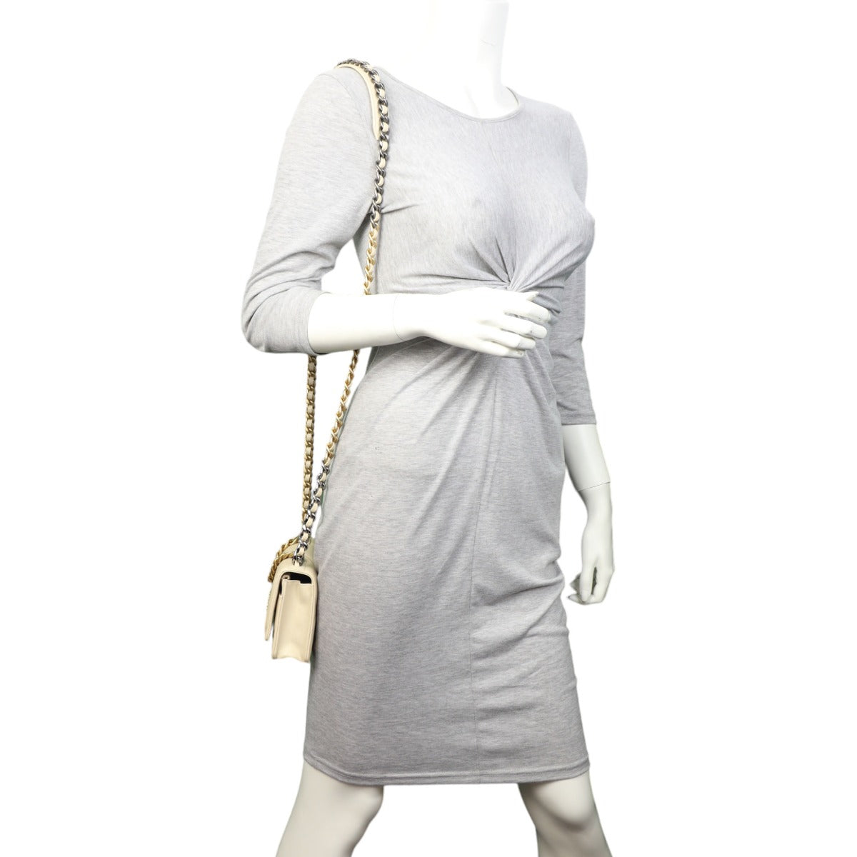 Chanel 19 Wallet On Chain | Beige