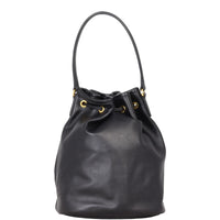 Prada Duet Leather Bucket Bag
