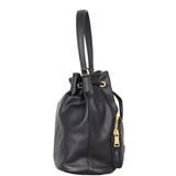 Prada Duet Leather Bucket Bag