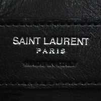 Saint Laurent Kate Tassel Medium Chain Bag Croc-Embossed