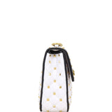 Valentino Rockstud Spike Medium Shoulder Bag Feathers