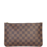 Louis Vuitton Neverfull Pochette Damier Ebene