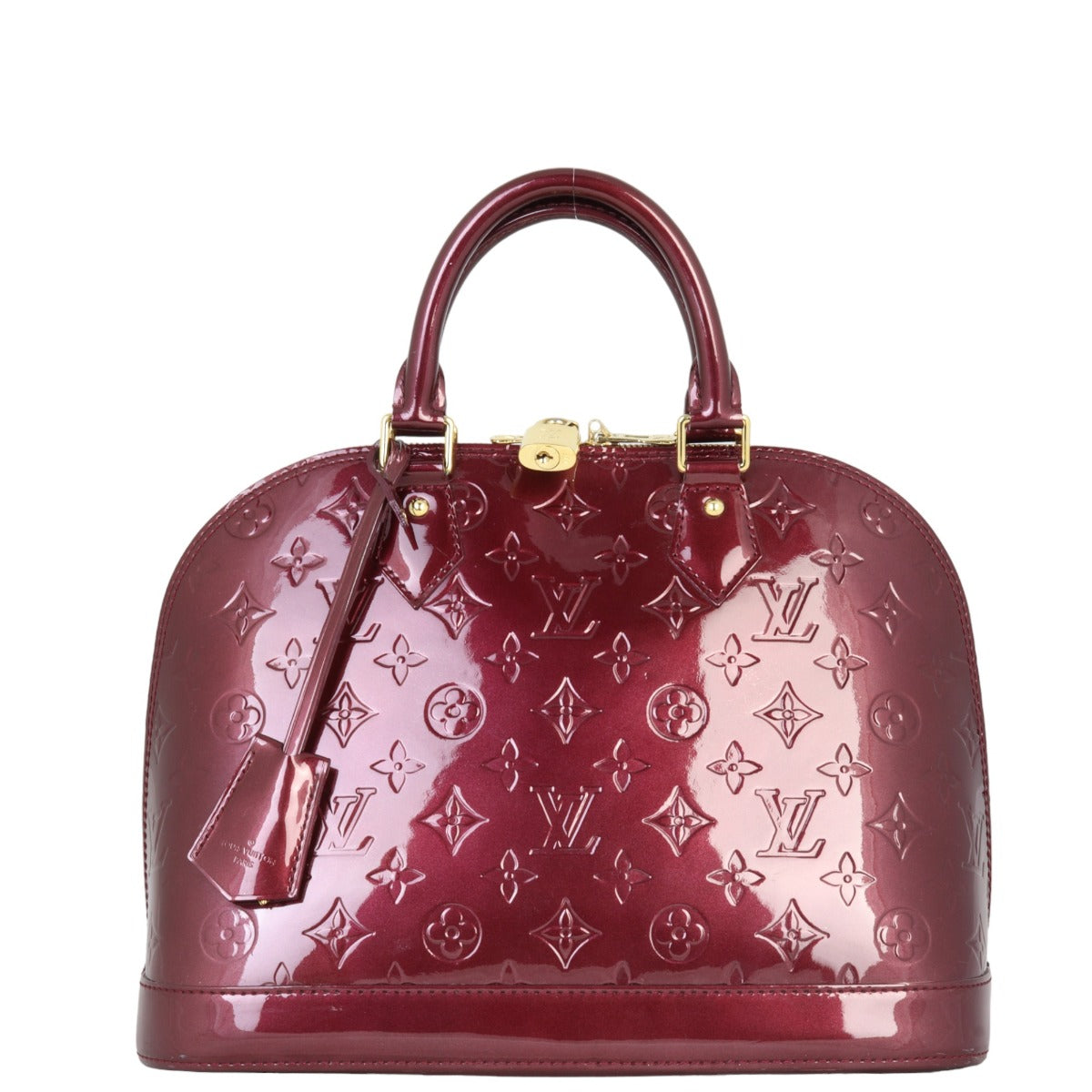 Louis Vuitton Alma PM Monogram Vernis | Rouge