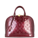Louis Vuitton Alma PM Monogram Vernis | Rouge