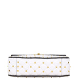 Valentino Rockstud Spike Medium Shoulder Bag Feathers