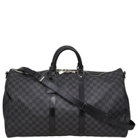 Louis Vuitton Keepall 55 Bandouliere Damier Graphite