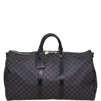 Louis Vuitton Keepall 55 Bandouliere Damier Graphite