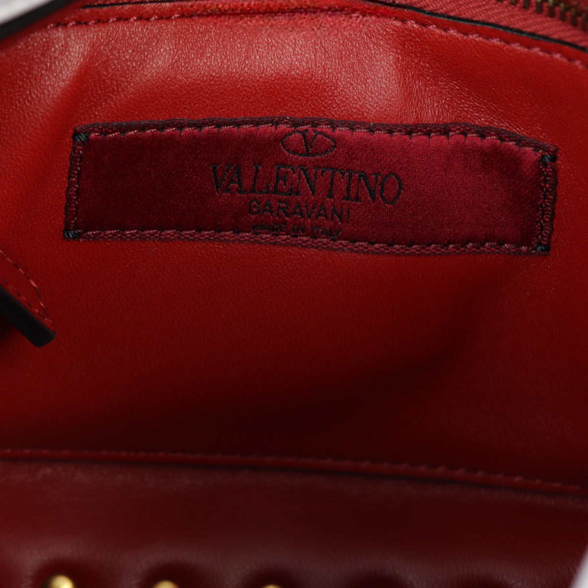 Valentino Rockstud Spike Medium Shoulder Bag Feathers