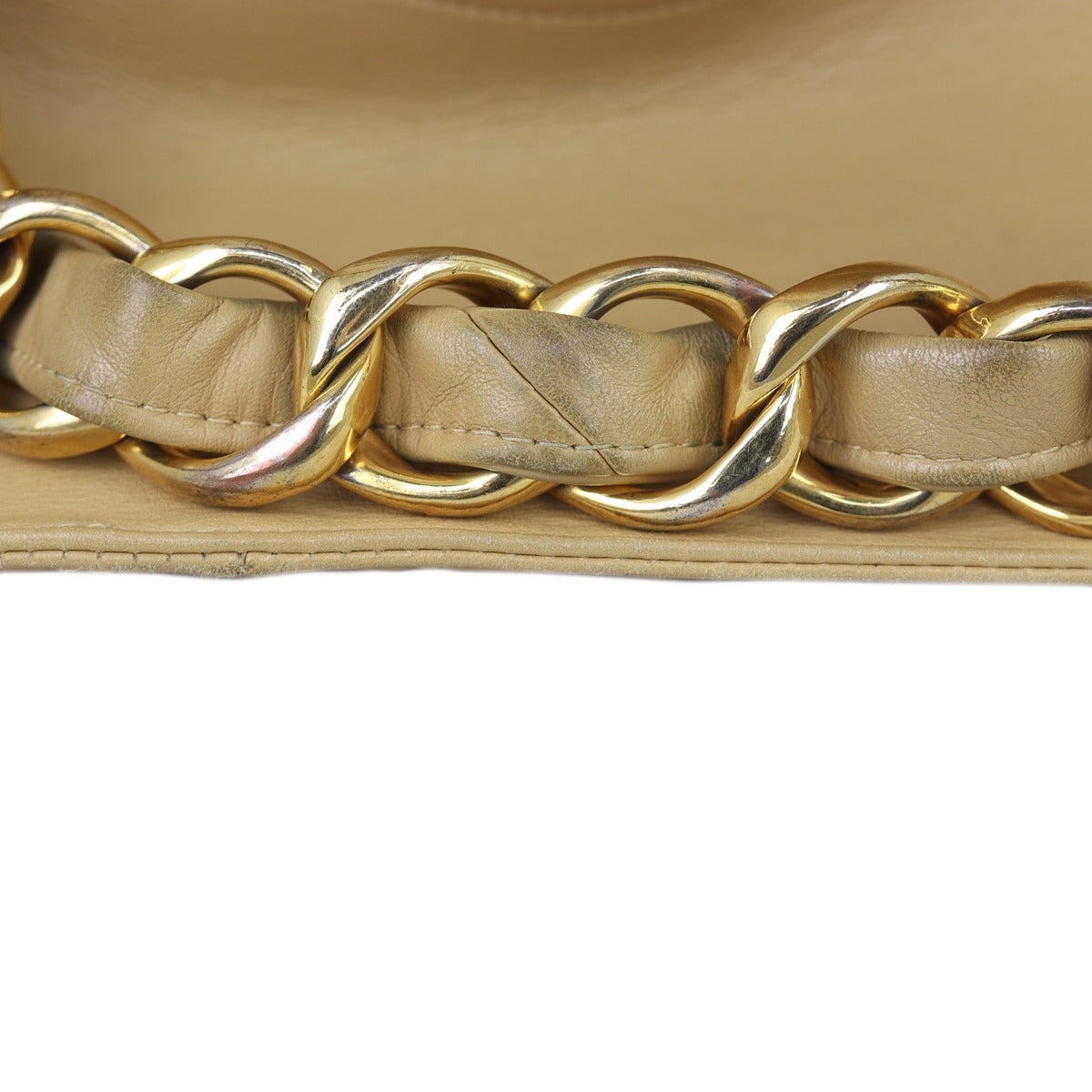 Chanel Vintage CC Jumbo XL Chain Shoulder Bag Chain