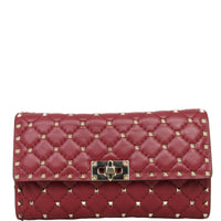 Valentino Rockstud Spike Wallet on Chain