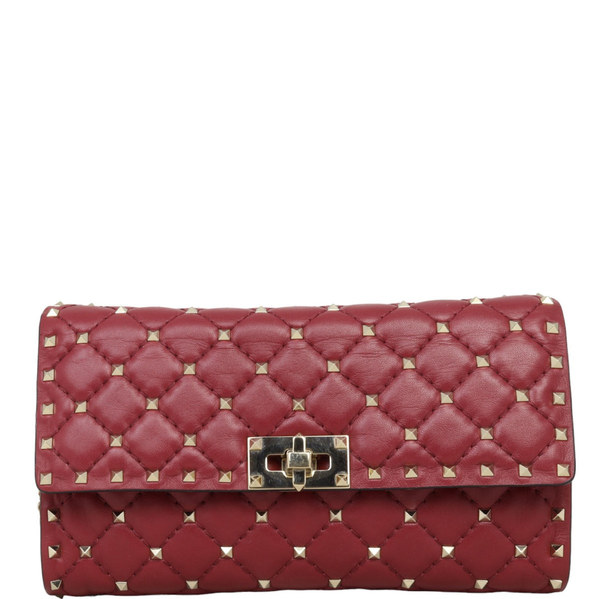 Valentino Rockstud Spike Wallet on Chain